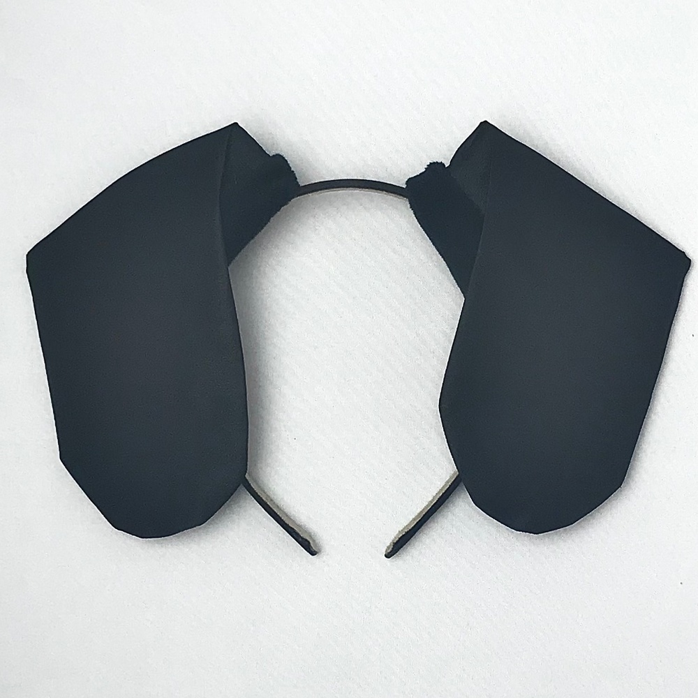 Black Dog Ears Headband, Dalmatian, Black Labrador, Lab, Adults and Kids